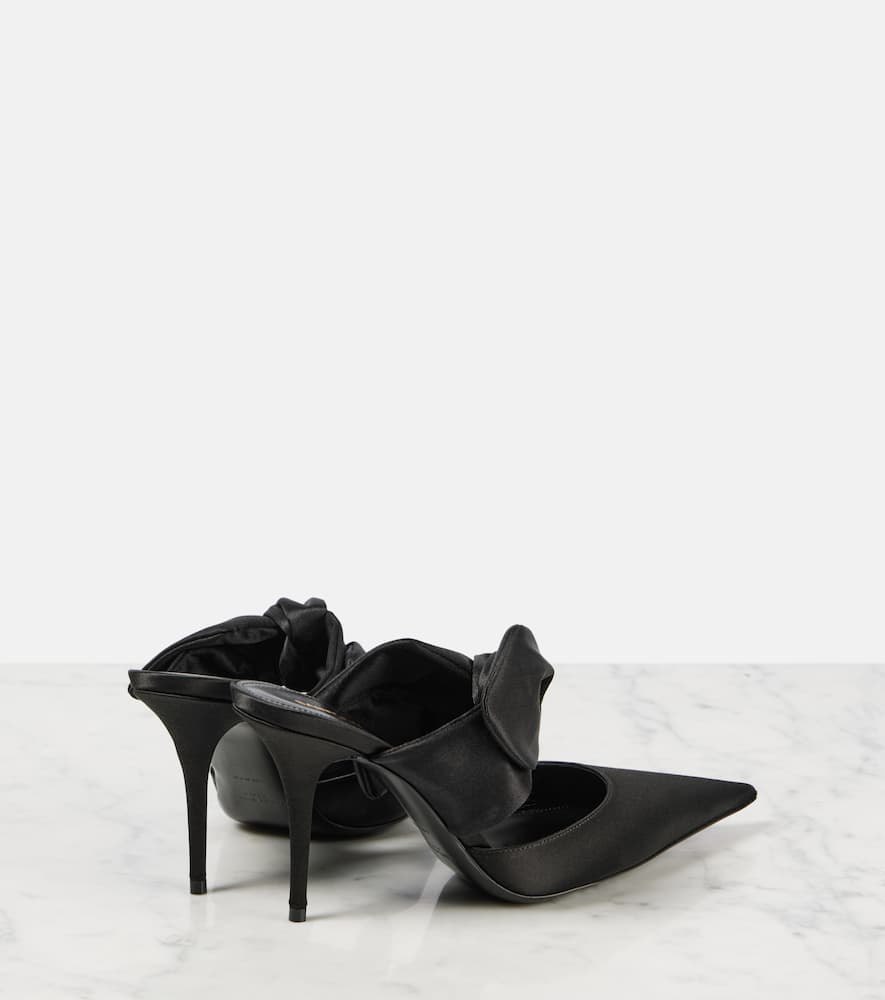 Saint Laurent Barbara 90 satin mules