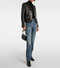 Saint Laurent Beat 40 leather ankle boots