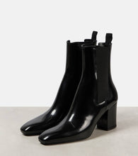 Saint Laurent Betty 70 leather ankle boots