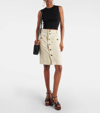 Saint Laurent Bianca 85 leather platform sandals