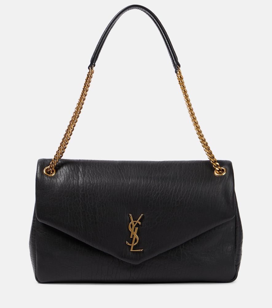 Saint Laurent Calypso Large leather shoulder bag. Shop Saint Laurent Shoulder Bags for women now.