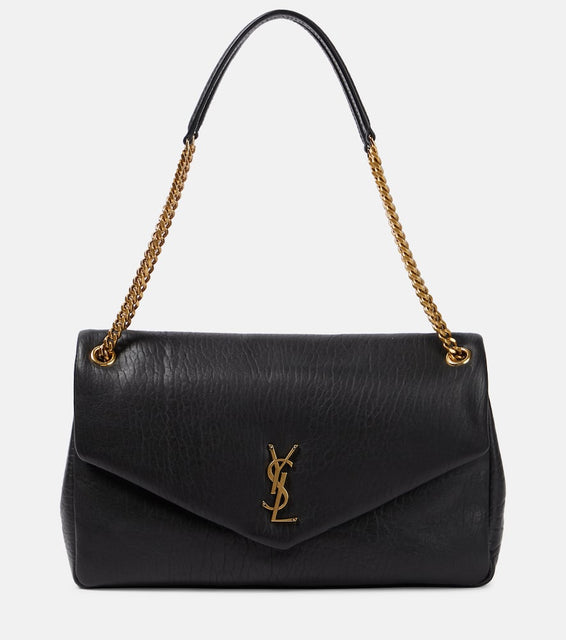 Saint Laurent Calypso Large leather shoulder bag. Shop Saint Laurent Shoulder Bags for women now.