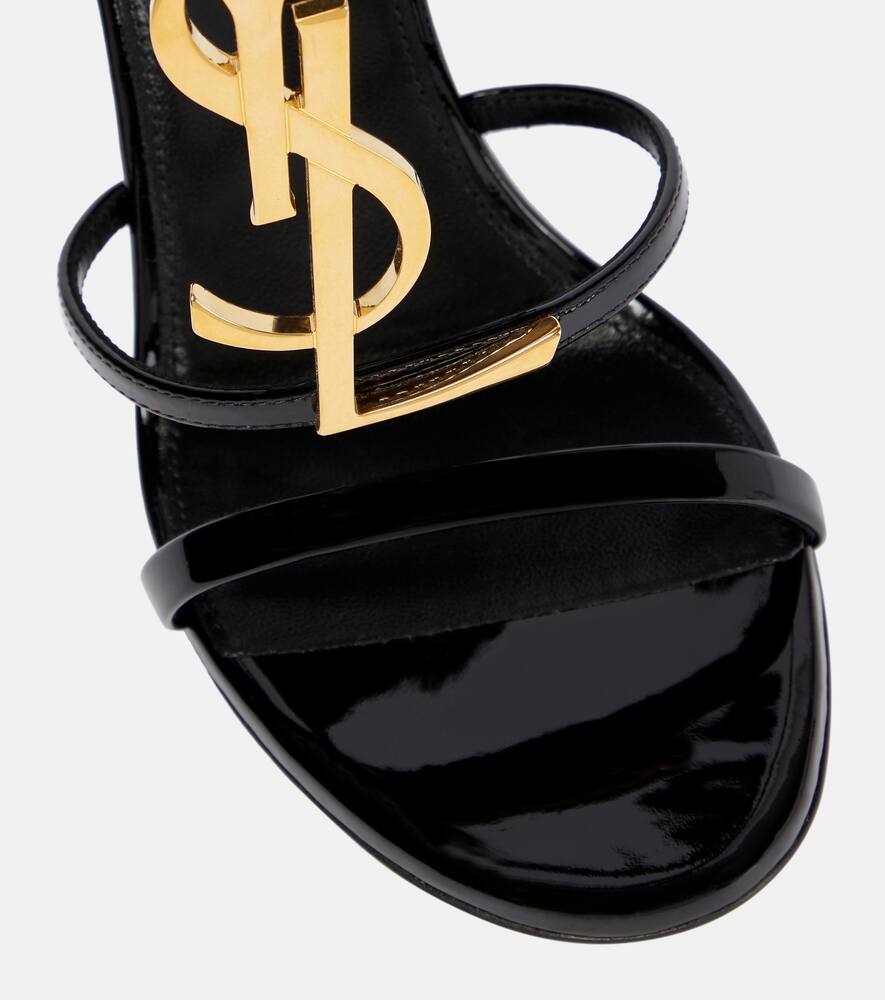 Saint Laurent Cassandra 100 leather sandals