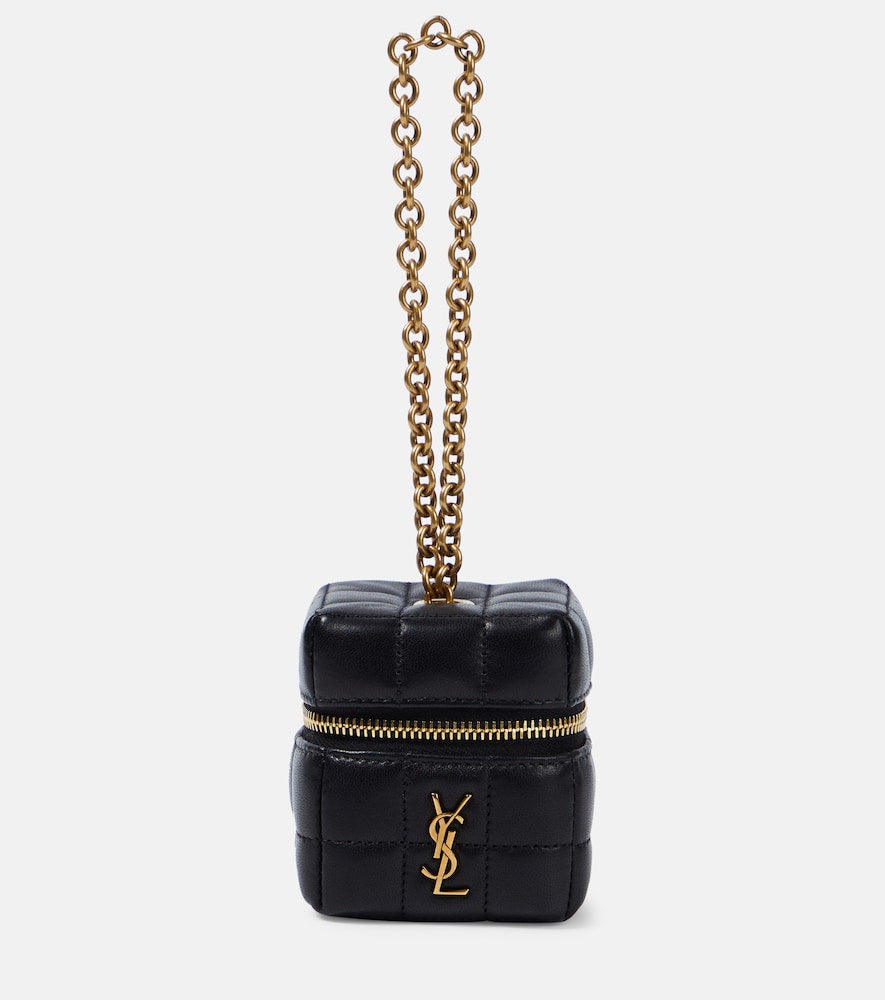 Saint Laurent Cassandre Carr√É¬© Mini leather box bag - Saint Laurent Cassandre Carr√É�© 迷你皮革箱包
