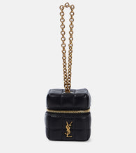 Saint Laurent Cassandre Carr√É¬© Mini leather box bag - Saint Laurent Cassandre Carr√É�© 迷你皮革箱包