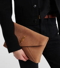 Saint Laurent Cassandre Envelope Large leather pouch