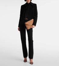 Saint Laurent Cassandre Envelope Large leather pouch