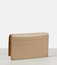 Saint Laurent Cassandre leather phone pouch