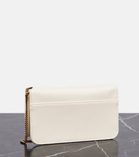 Saint Laurent Cassandre leather phone pouch