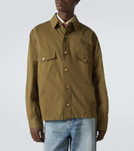 Saint Laurent Cotton twill overshirt