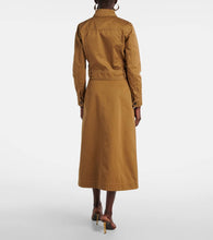 Saint Laurent Cropped cotton serge jacket