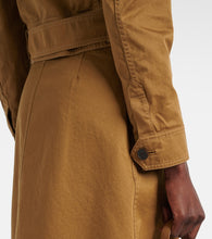 Saint Laurent Cropped cotton serge jacket