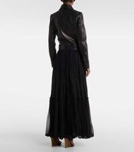 Saint Laurent Cropped leather jacket