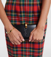 Saint Laurent Daria Minaudi√É¬®re leather clutch