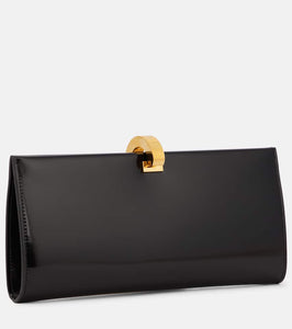 Saint Laurent Daria Minaudi√É¬®re leather clutch