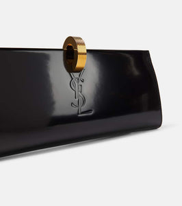 Saint Laurent Daria Minaudi√É¬®re leather clutch