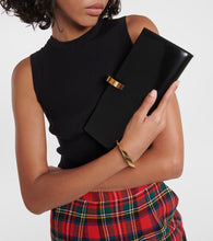 Saint Laurent Daria Minaudi√É¬®re leather clutch