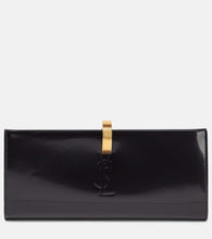 Saint Laurent Daria Minaudi√É¬®re leather clutch. Shop Saint Laurent Clutches for women now.