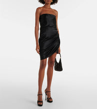 Saint Laurent Debbie 110 satin cr√É¬™pe platform sandals