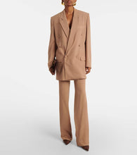 Saint Laurent Double-breasted silk blazer