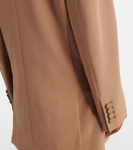 Saint Laurent Double-breasted silk blazer