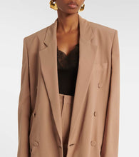 Saint Laurent Double-breasted silk blazer