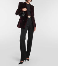 Saint Laurent Double-breasted velvet blazer