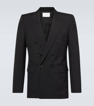 Saint Laurent Double-breasted wool blazer