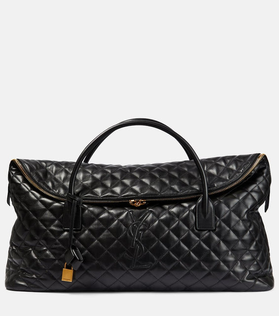 Saint Laurent Es Giant quilted leather travel bag. Shop Saint Laurent Tote Bags for women now.