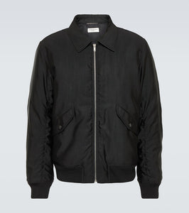 Saint Laurent Faille bomber jacket