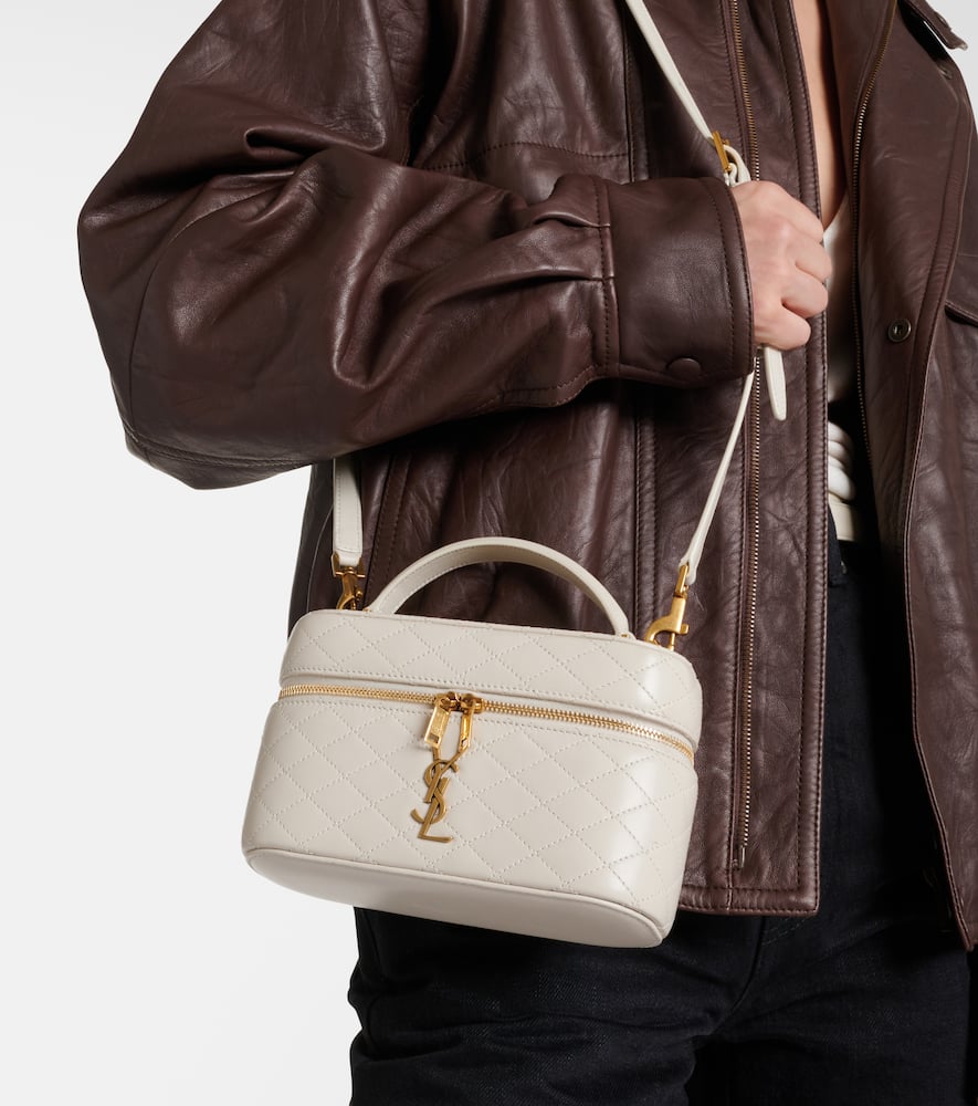 Saint Laurent Gaby Mini quilted leather vanity bag