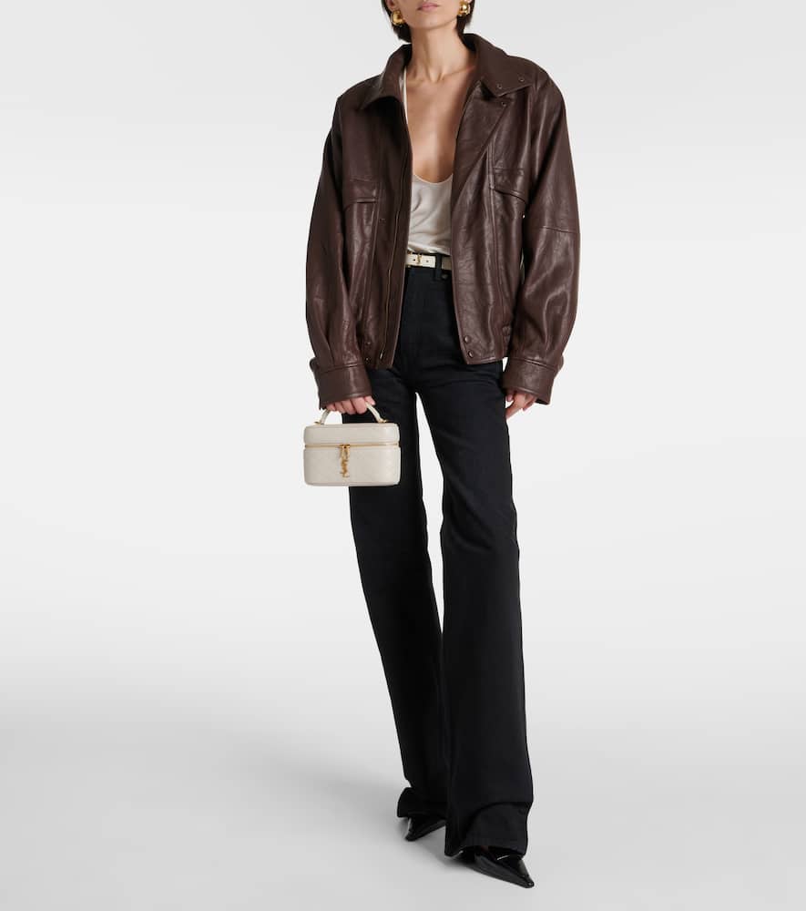 Saint Laurent Gaby Mini quilted leather vanity bag