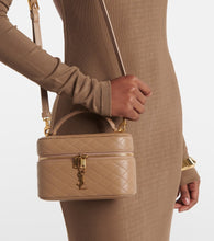 Saint Laurent Gaby leather vanity bag