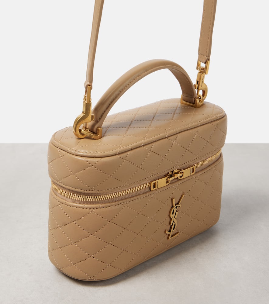 Saint Laurent Gaby leather vanity bag