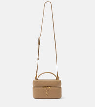 Saint Laurent Gaby leather vanity bag. Shop Saint Laurent Crossbody Bags for women now.