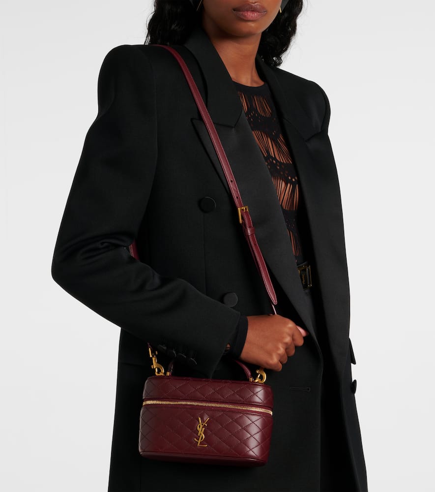Saint Laurent Gaby patent leather vanity bag