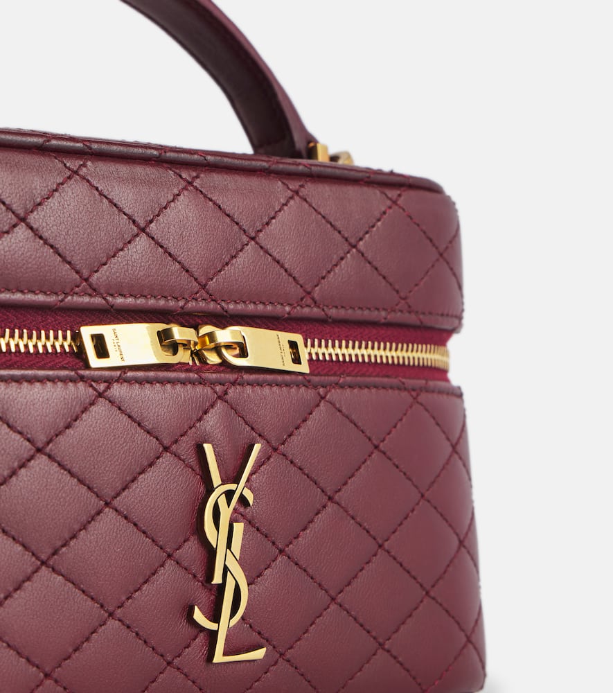 Saint Laurent Gaby patent leather vanity bag