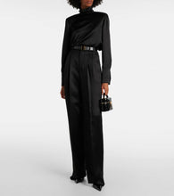 Saint Laurent Gaby quilted patent leather vanity bag