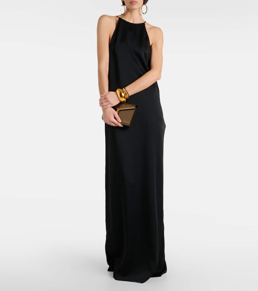 Saint Laurent Halterneck gown