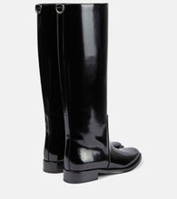 Saint Laurent Hunt leather knee-high boots