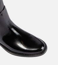 Saint Laurent Hunt leather knee-high boots