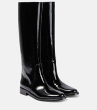 Saint Laurent Hunt leather knee-high boots