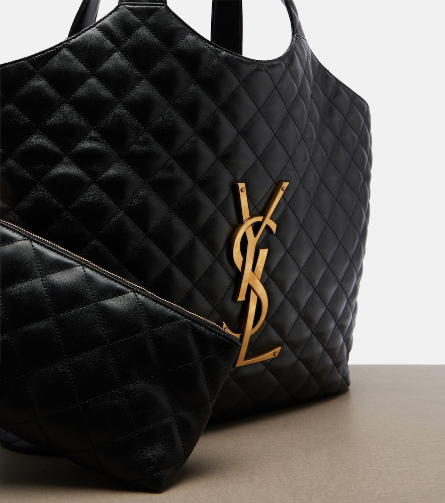 Saint Laurent Icare Maxi quilted leather shopper