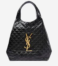 Saint Laurent Icare Maxi quilted leather shopper - Saint Laurent Icare Maxi 绗缝皮革购物袋