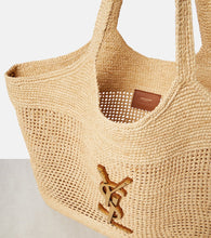 Saint Laurent Icare Maxi raffia tote bag