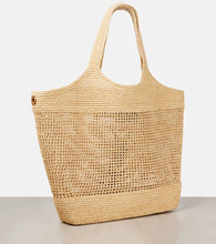 Saint Laurent Icare Maxi raffia tote bag