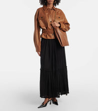 Saint Laurent Jacqueline patent leather slingback pumps