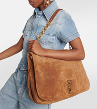 Saint Laurent Jamie 4.3 suede shoulder bag