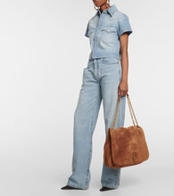 Saint Laurent Jamie 4.3 suede shoulder bag