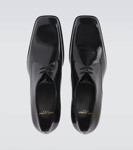 Saint Laurent Jean leather Derby shoes